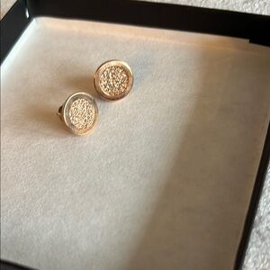 Michael Kors Elegant Rose Gold Stud Earrings